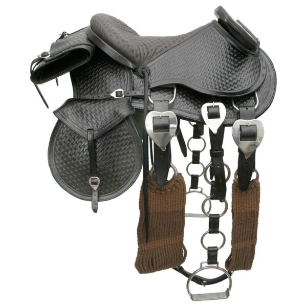 Black Whole Cattle Harness No.10