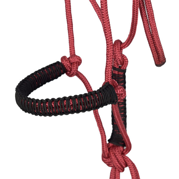 Red & Black Halter 7 knots Braided - Image 4