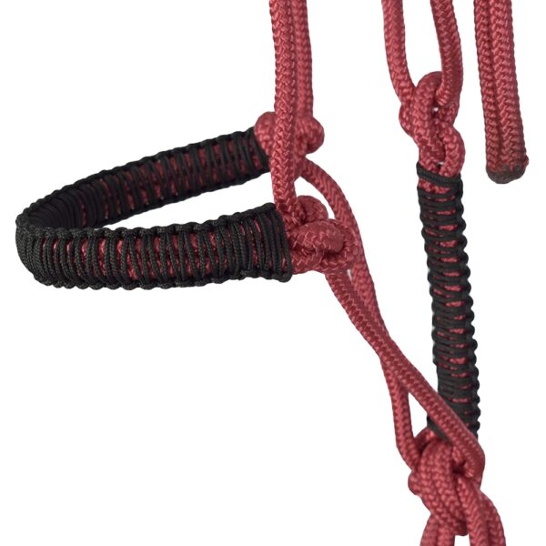 Red & Black Halter 7 knots Braided - Image 5