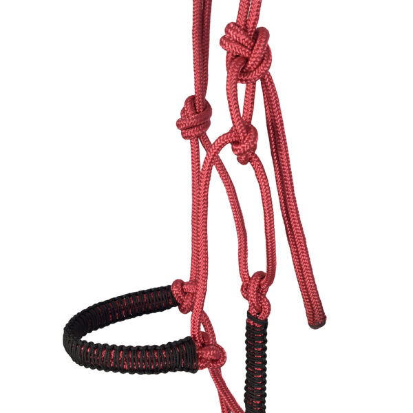 Red & Black Halter 7 knots Braided - Image 6